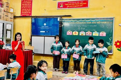 TRƯỜNG TIỂU HỌC ĐINH XÁ TỔ CHỨC HỘI THI GIÁO VIÊN DẠY GIỎI