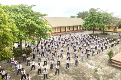 ĐỒNG DIỄN NGÀY HỘI VOVINAM TRƯỜNG TIỂU HỌC ĐINH XÁ